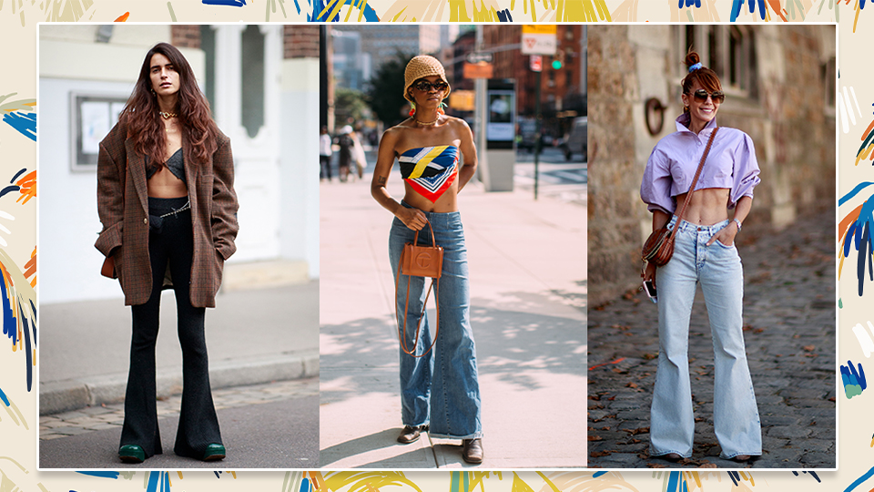 STYLECASTER | How To Style Bell Bottom Jeans